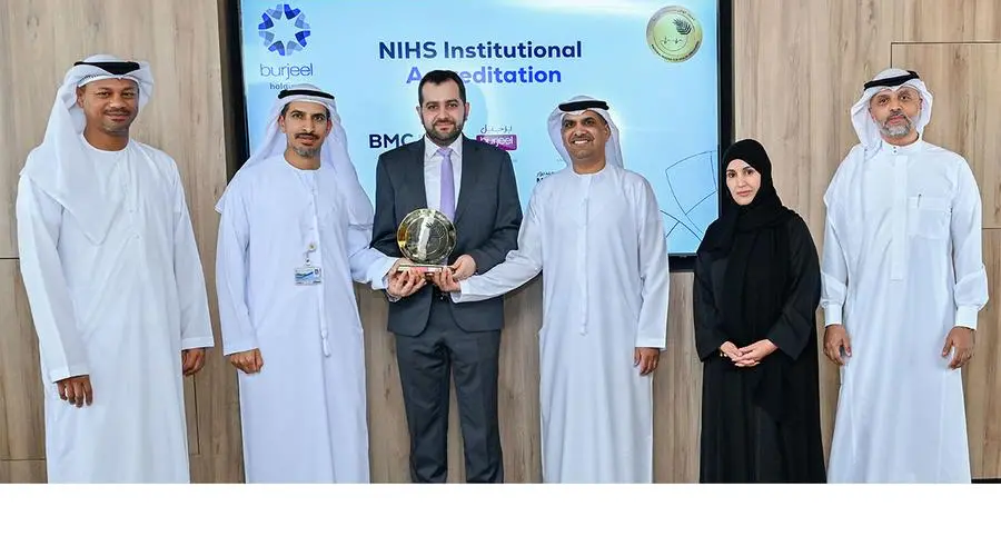 Burjeel Holdings receives institutional accreditation from the National Institute for Health Specialties