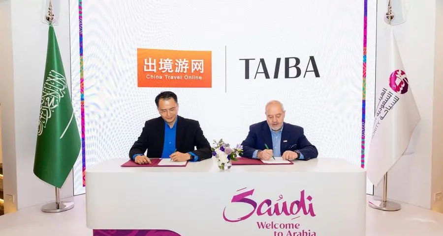 Taiba signs MOU with China Travel Online to strengthen presence in the Chinese tourist market