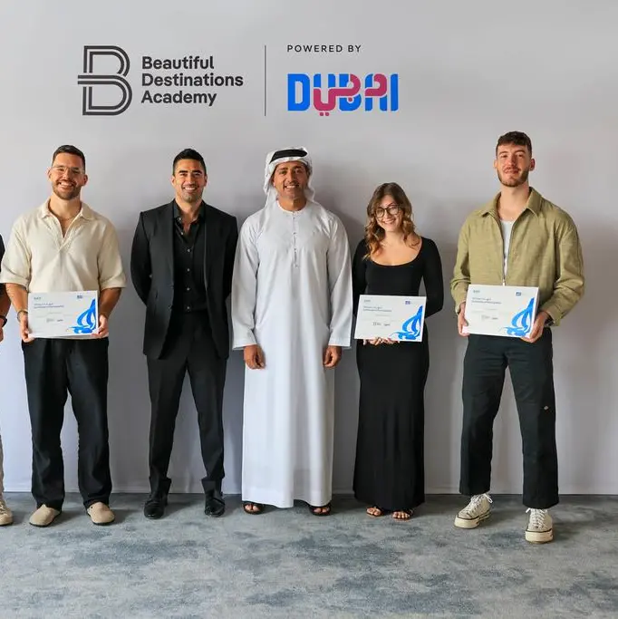 Inaugural cohort of content creators graduate from the Beautiful Destinations Academy, powered by Dubai