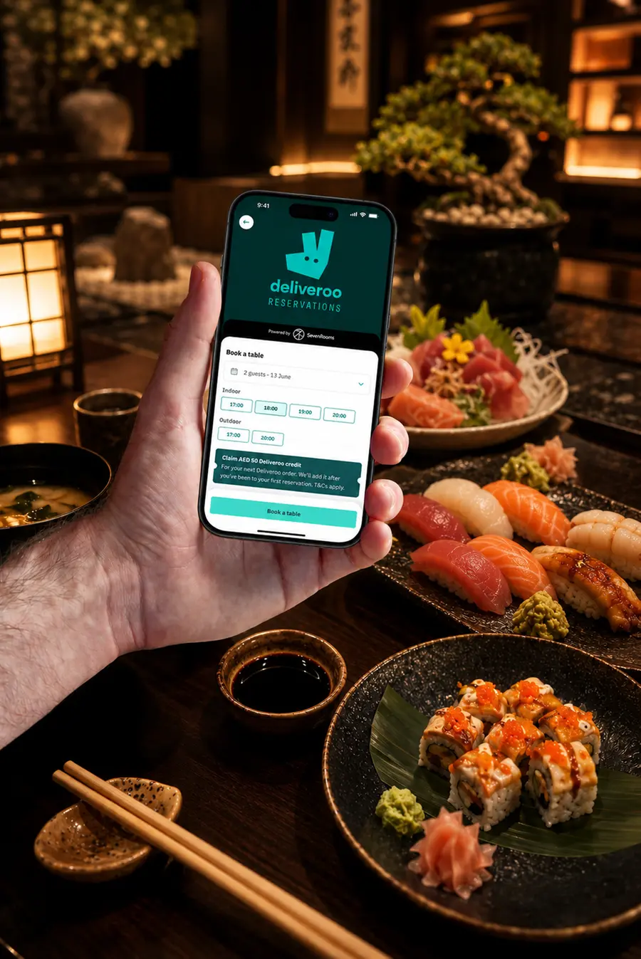Deliveroo UAE launches in-app restaurant reservations powered by SevenRooms