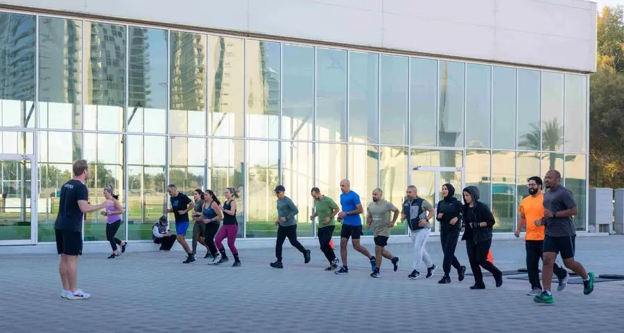 The Authority of Social Contribution - Ma’an participates in activating a fitness activity to promote healthy lifestyle in Abu Dhabi
