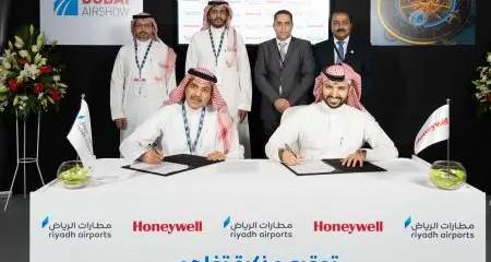 Honeywell and Riyadh Airports company sign MoU to explore the use of integration and automation technology at KKIA