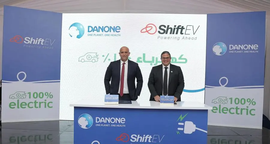 Danone Egypt converts 50% of its fleet to Electro-fitted trucks in partnership with Shift EV