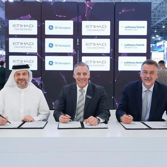 GE Aerospace and Etihad Engineering jointly sign strategic collaboration agreement with Lufthansa Technik Middle East