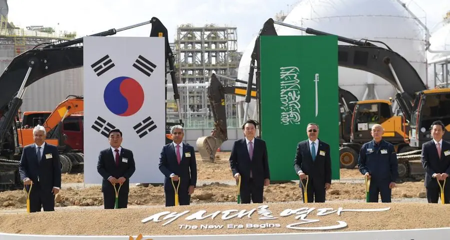 Aramco breaks ground on $7bln Shaheen petchem project in South Korea