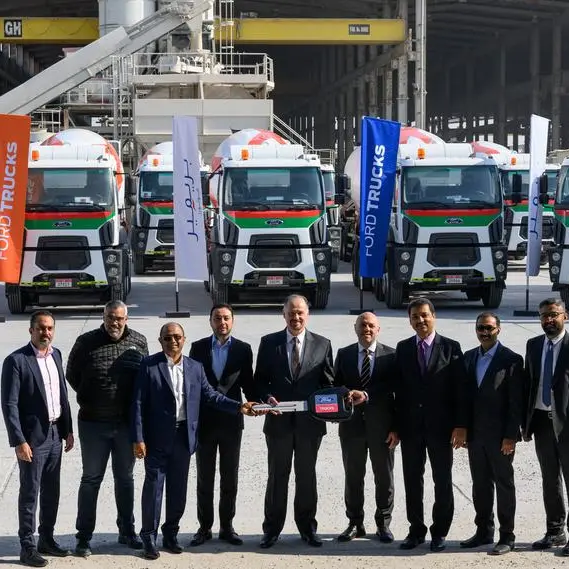 Premier Motors hands Over 11 Ford Trucks’ 4142M Mixers to Tristar Group