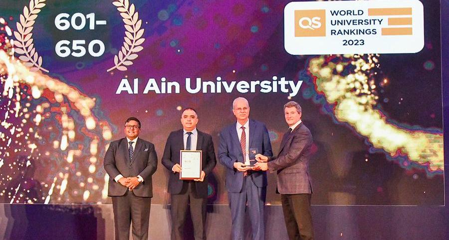 Al Ain University achieves 5th place in UAE, 650 globally in world university rankings
