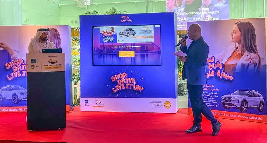 Indian expat Sunu V Jacob wins a luxurious Nissan X-Trail in DSMG's 'Shop, Drive & Live It Up' campaign