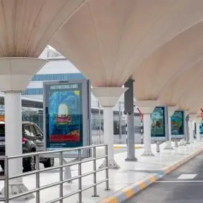 Amateur and professional artists bring light and colors to Abu Dhabi International Airport