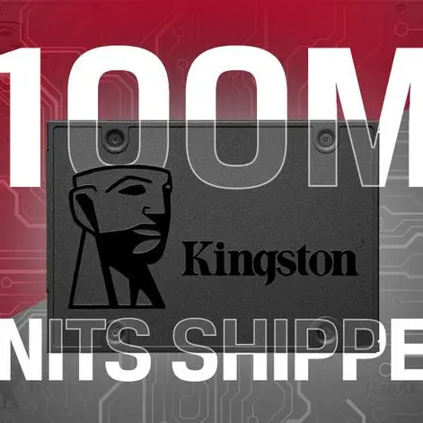 Kingston marks major milestone with 100 million A400 SATA SSDs shipped globally