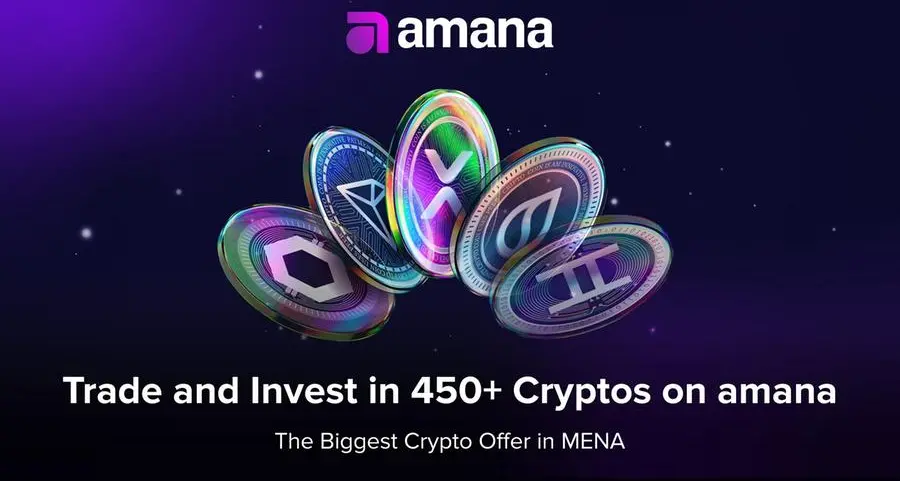 Amana expands crypto offering to 450+ coins – The largest selection among MENA brokers