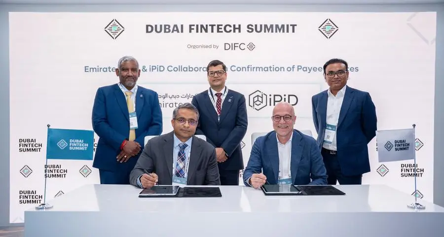 Emirates NBD partners with iPiD to enhance payment safety with global payee verification