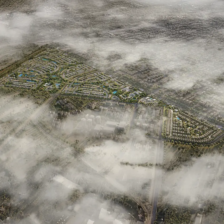 Taraf and Masdar City join forces to launch Fay Hills masterplan and its first village, Fay Gardens