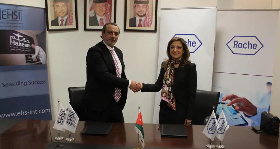 Roche and EHSI sign a MoU to enhance the technological healthcare system in Jordan