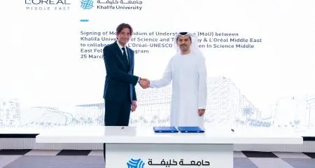 Khalifa University and L'Oral Middle East sign MoU