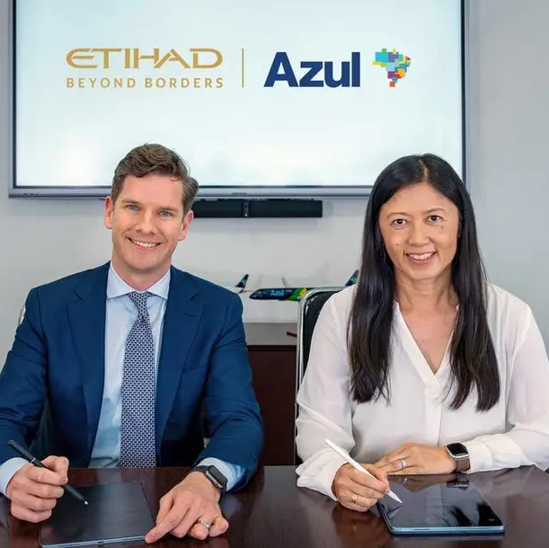 Etihad Airways and Azul Brazilian Airlines launch loyalty partnership