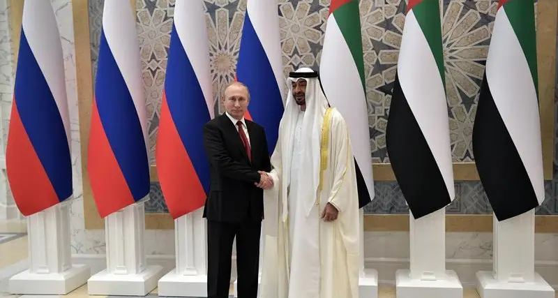 Mohamed bin Zayed, Vladimir Putin witness signing of agreements