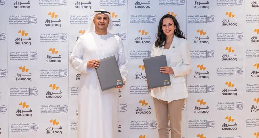 Shurooq and Khalid bin Sultan Al Qasimi Humanitarian Foundation partner