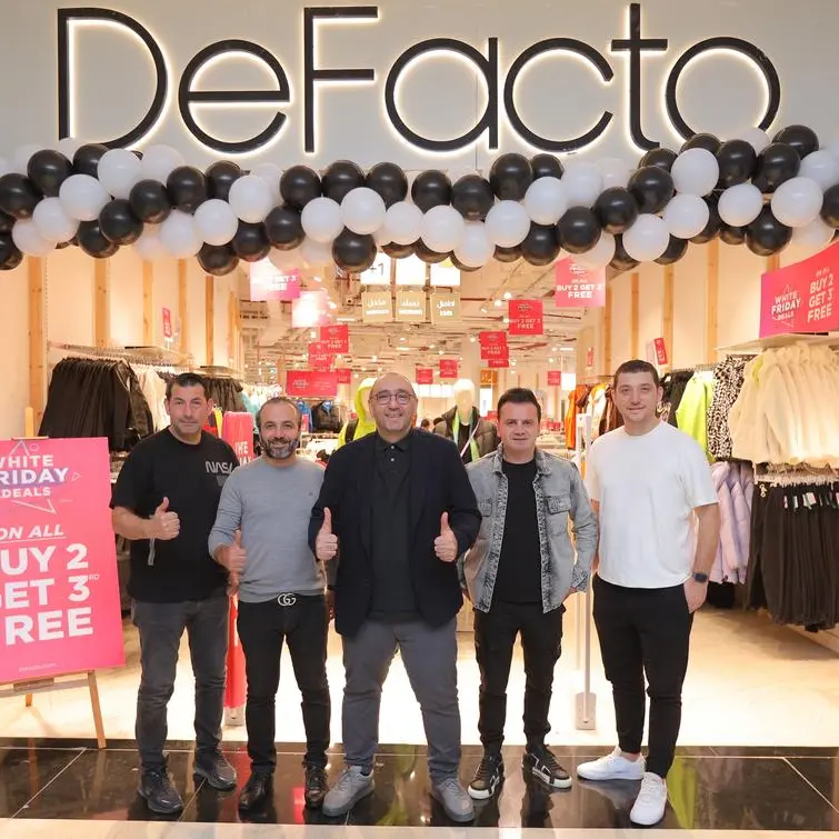 Global fashion brand DeFacto opens 25th store in Egypt