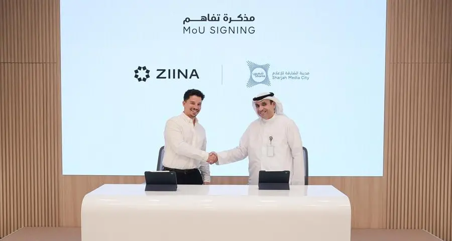 Strategic partnership between Sharjah Media City and Ziina to enhance digital financial solutions for businesses