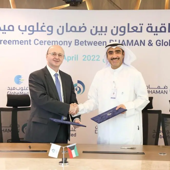 DHAMAN & GlobeMed Kuwait sign a collaboration agreement