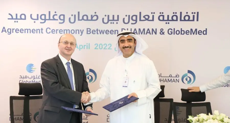 DHAMAN & GlobeMed Kuwait sign a collaboration agreement