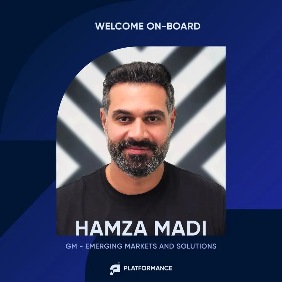 Platformance names Hamza Madi as General Manager for emerging markets and solutions