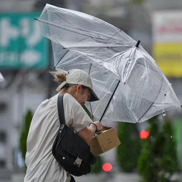 'Very strong' typhoon buffets Japan's Pacific coast