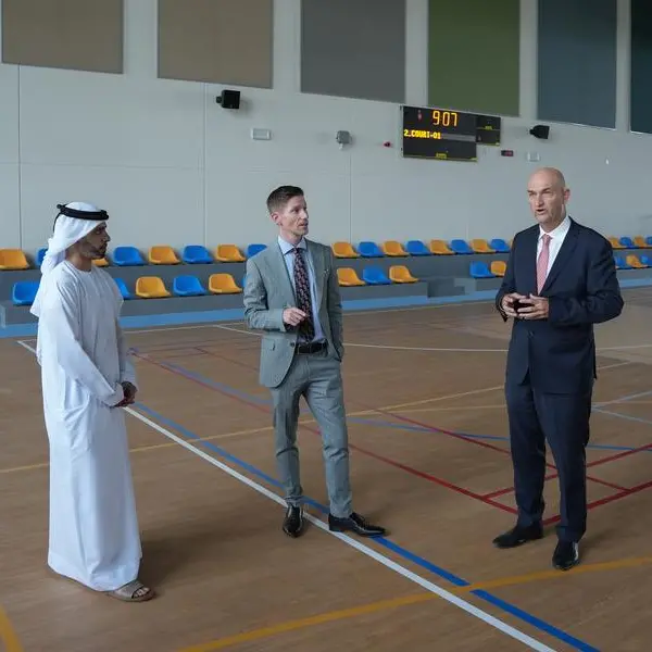 Dean Pyrah inspects readiness of new expansion at Victoria International School's Maliha branch