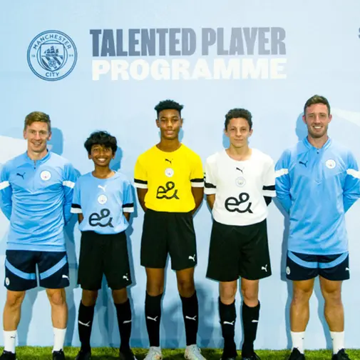 e& partners with Manchester City Football Schools