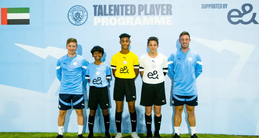 e& partners with Manchester City Football Schools