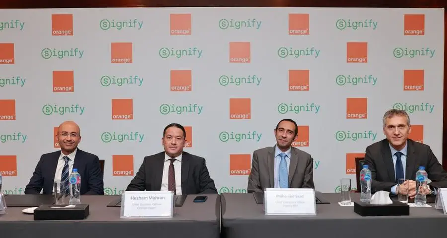 Signify CEO Eric Rondolat visits Egypt