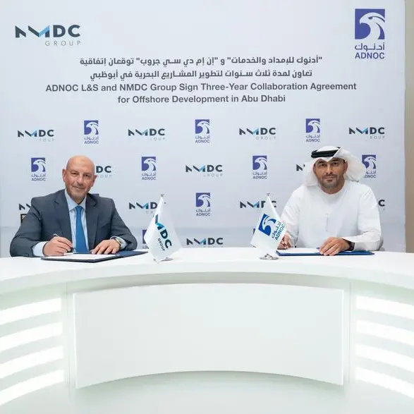 NMDC and ADNOC L&S sign three-year collaboration agreement for offshore development in Abu Dhabi