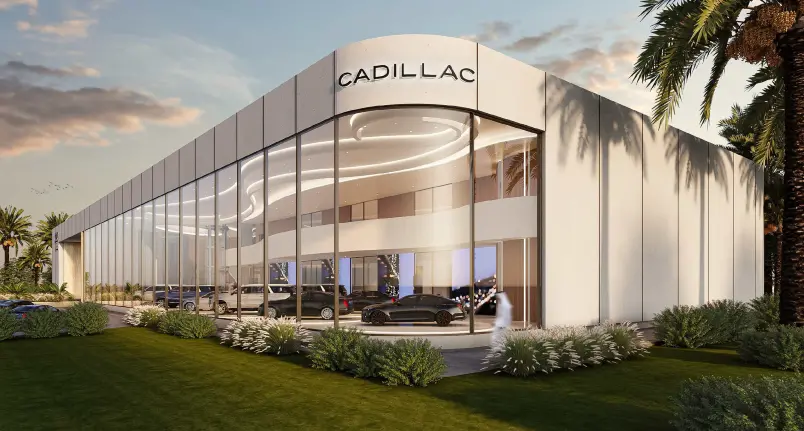 Cadillac Arabia and Al Ghandi Auto break ground on a new AED 47mln state of the art Experience Center in Abu Dhabi