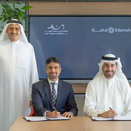 Edamah and Ali & Mohammed Yateem Bros Company sign strategic partnership