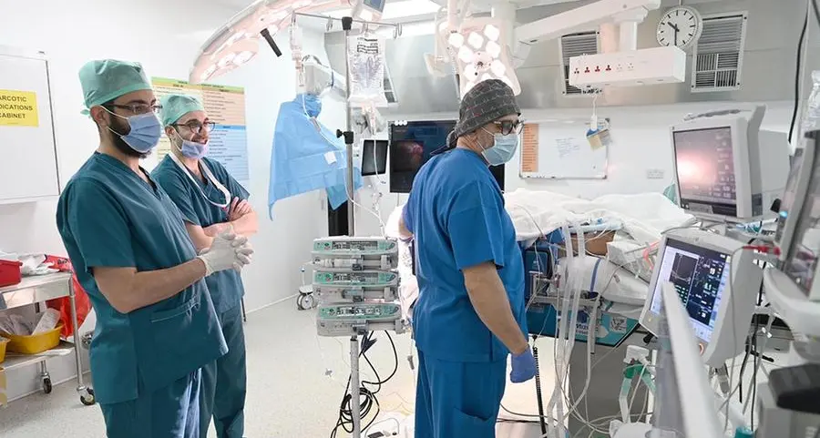 Tawam Hospital completes the endoscopic orbital surgery for hemorrhagic tumor removal