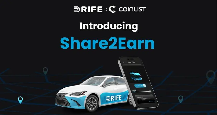 DRIFE teams up with Coinlist to test its new Share2Earn campaign