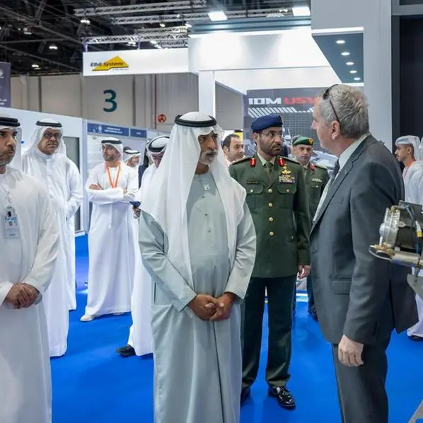 Nahyan bin Mubarak Al Nahyan tours UMEX and SimTEX 2024