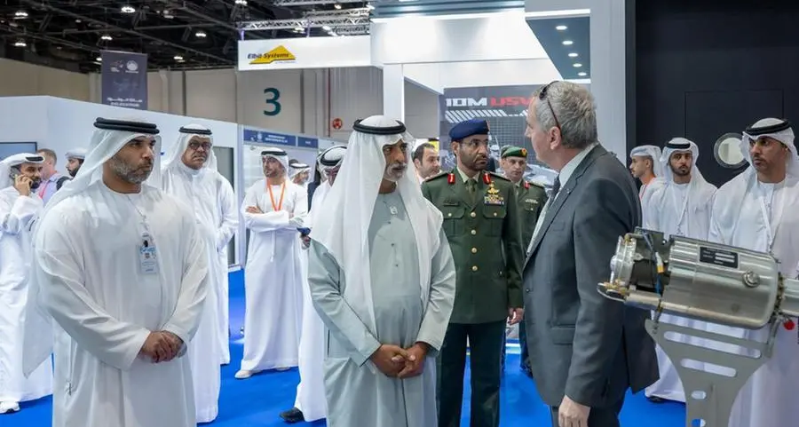 Nahyan bin Mubarak Al Nahyan tours UMEX and SimTEX 2024