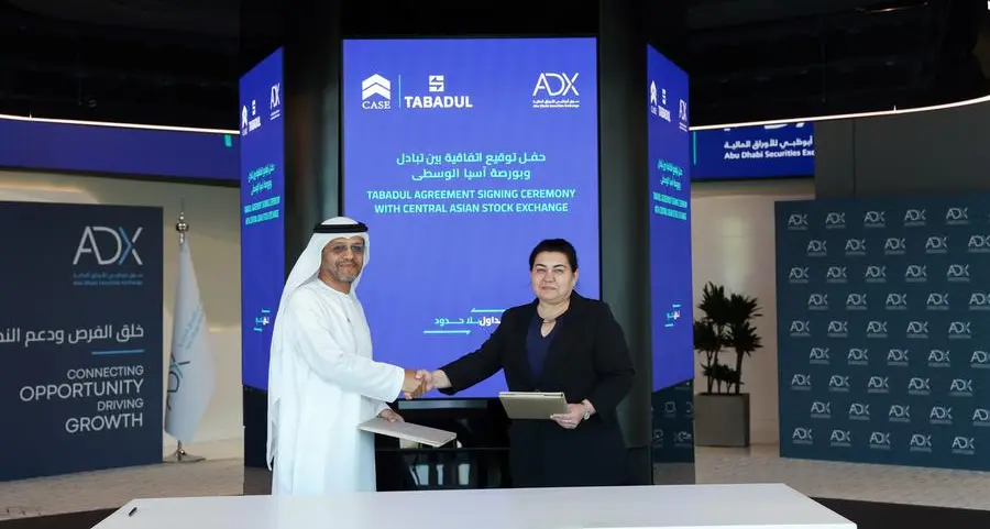 ADX signs agreement with Central Asian Stock Exchange to strengthen cooperation and bilateral ties