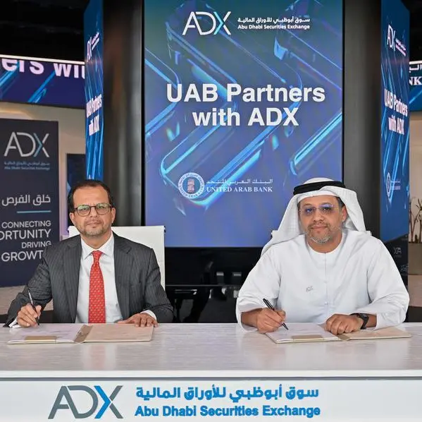 United Arab Bank partners with Abu Dhabi Securities Exchange