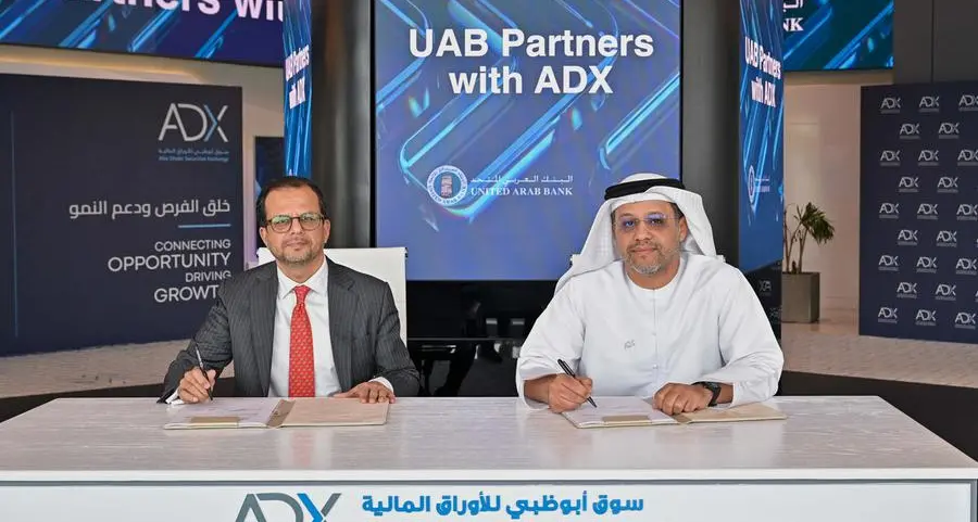 United Arab Bank partners with Abu Dhabi Securities Exchange