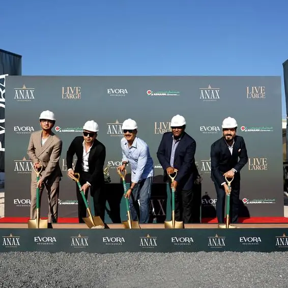 ANAX Developments breaks ground on Evora Residences in Al Furjan, within two months of launch