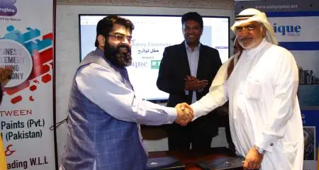 Qatari Group \"Unique Trading\" becomes the exclusive agents for Brighto Paints in Qatar