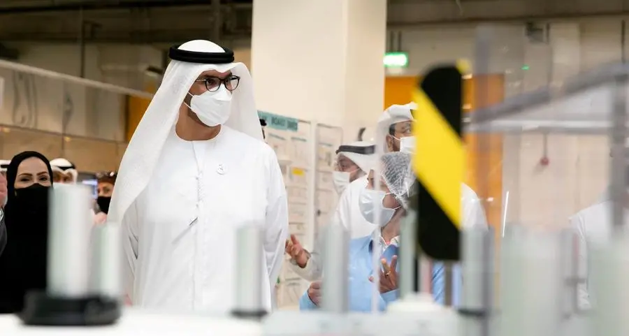 Sultan Al Jaber visits Enviroserve and Unilever's factory in Dubai Industrial City