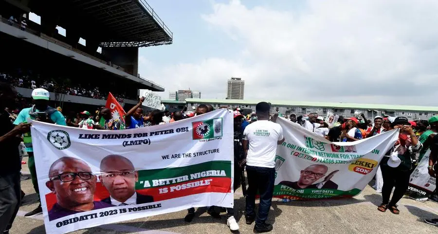 Nigeria's 'outsider' rallies in Lagos for final election sprint