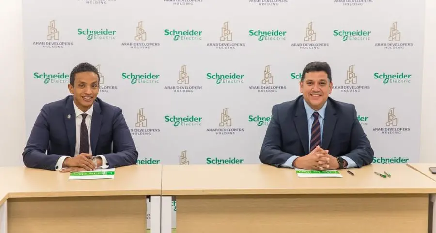 Schneider Electric signs MoU with Arab Developers Holding