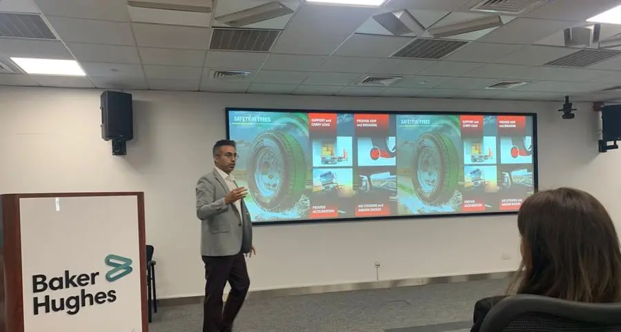 Bridgestone teams up with UAE fleets to tackle road safety at Baker Hughes Overland Transportation Safety HSE event