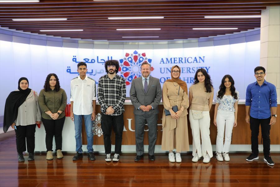 American University of Bahrain awards scholarships to nine Bahraini students