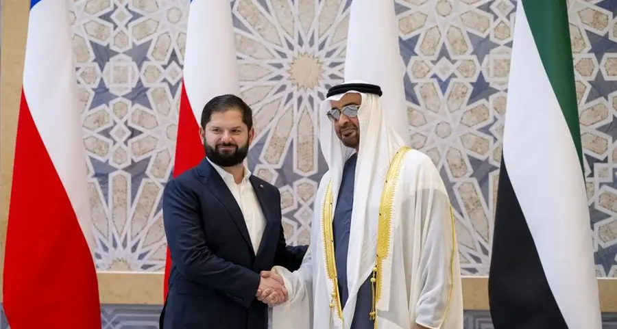 UAE President welcomes Chilean President in official ceremony at Qasr Al Watan